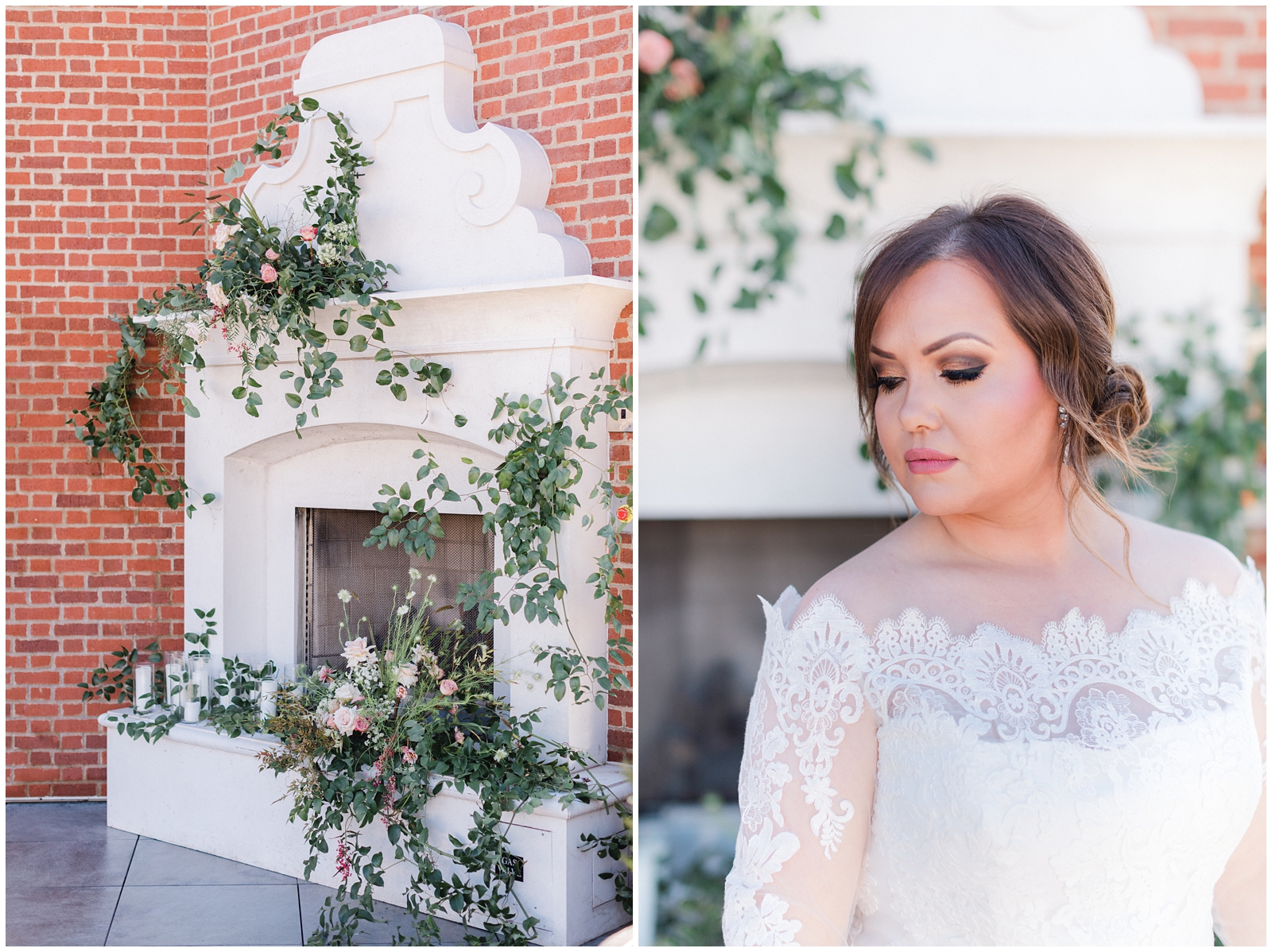Rooftop Bridal portraits at The Lytle Park Hotel
