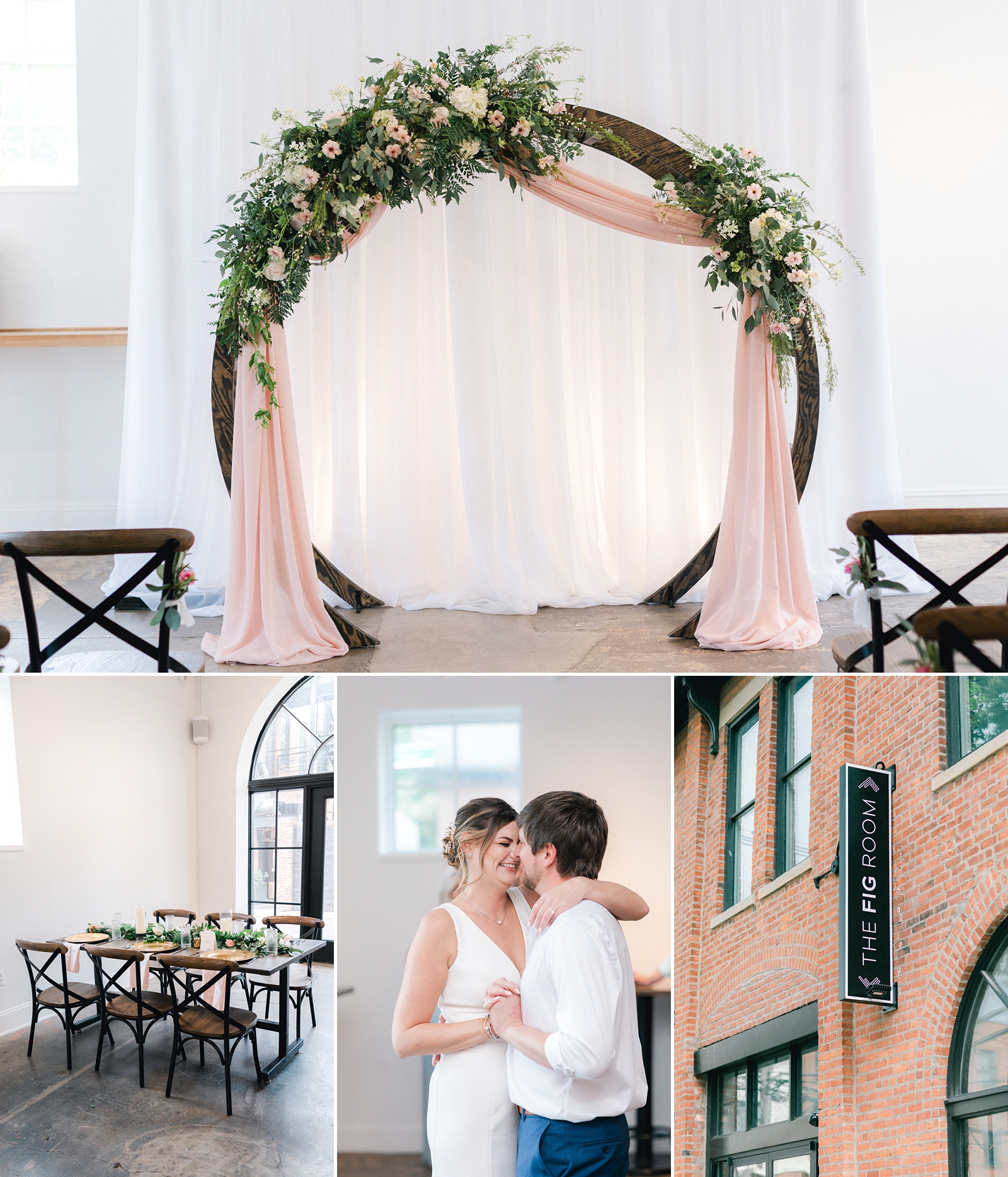 Elopement venues in Columbus | The FIG Room 