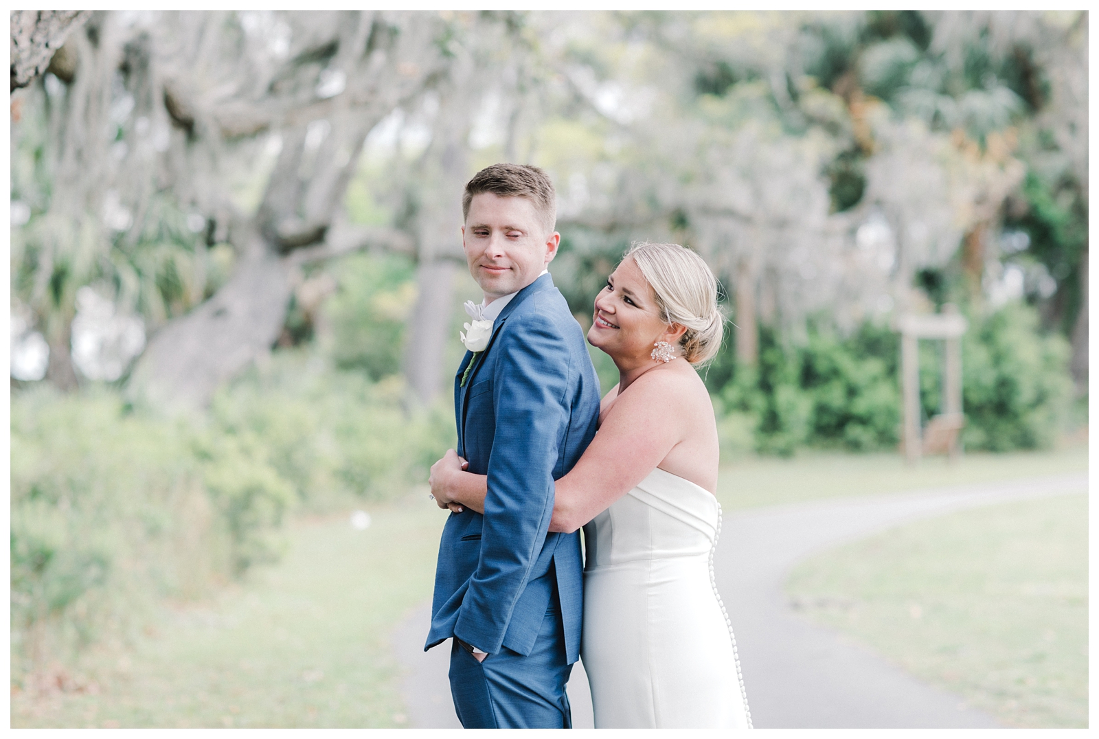 Bride and Groom wedding photos in Hilton Head