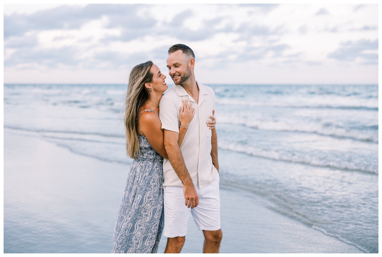 couple photo on hilton head island beach